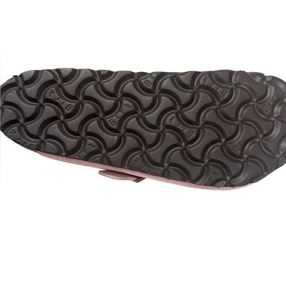 New! Birkenstock Pink Boston Suede Clogs Size 37 - Picture 4 of 4
